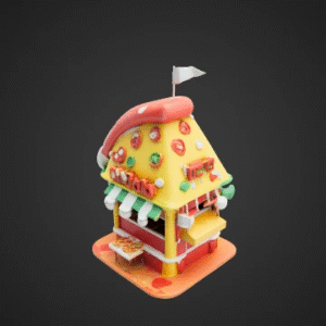 Whimsical Pizza Parlor