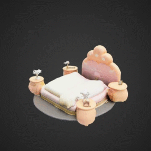 Cozy Cartoon Bedroom Set