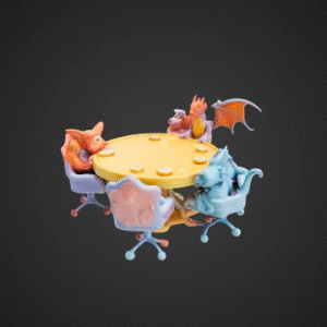 Fantasy Game Table Set