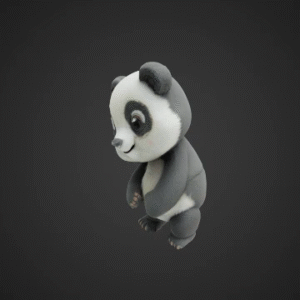 Playful Panda Pal