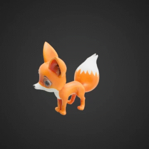 Whimsical Woodland Fox