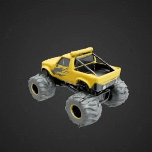 Low-Poly Monster Truck