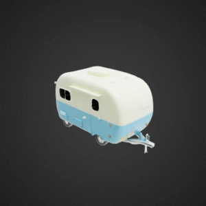 Low-Poly RV Camper