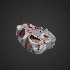 Fantastical Lava Rock
