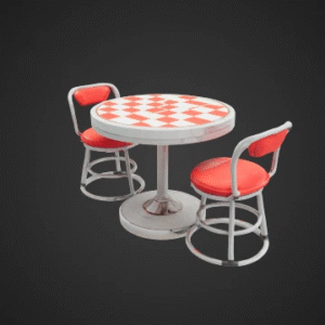 Retro Diner Table Set