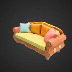 Whimsical Woodland Sofa Set