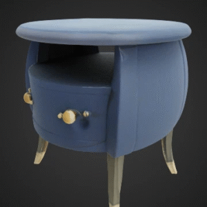 Chic Side Table with Drawers