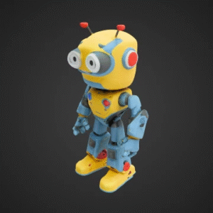 Cheerful Robot Buddy