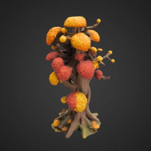 Whimsical Spore Tree