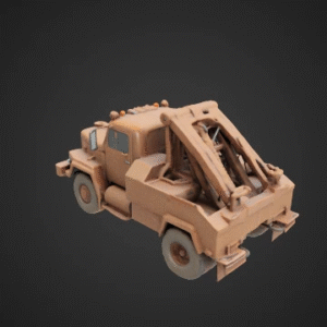Low-Poly Tow Truck