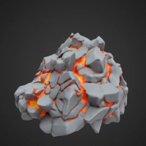 Fantasy Lava Rock