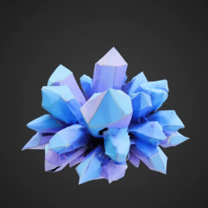 Whimsical Crystal Cluster