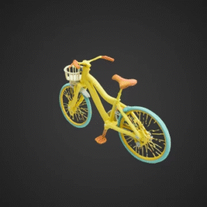 Low-Poly Bicycle